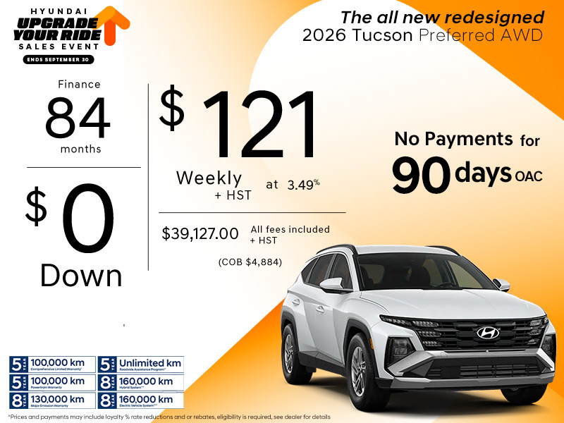 2026 Tucson