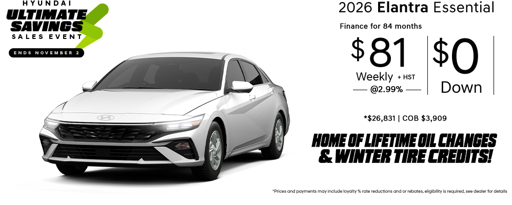2026 Elantra - Upgrade Your Ride -Sales-Event-