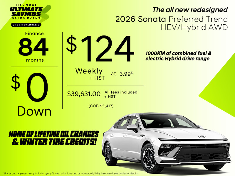 2026 Sonata HEV